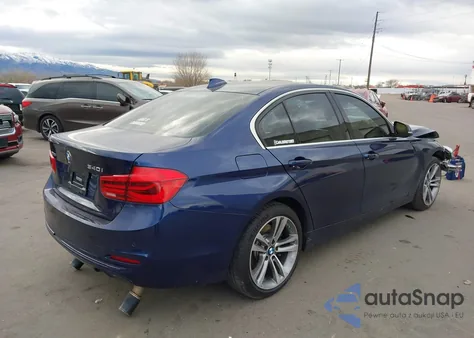 2016 BMW 340I xDrive z USA, uszkodzony, nr VIN WBA8B7G59GNT95913